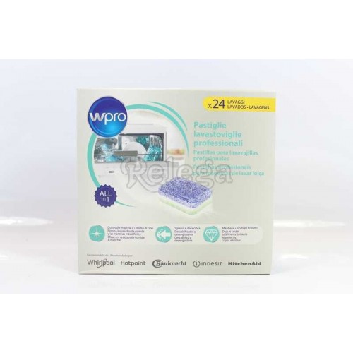 Pastillas detergente LVV 24 unidades 18grs  WPRO