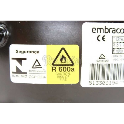 Compresor EMBRACO 1/4+ Baja S R600 EGYS90CLP