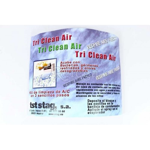 Desinfectante limpiador TRI CLEAN AIR