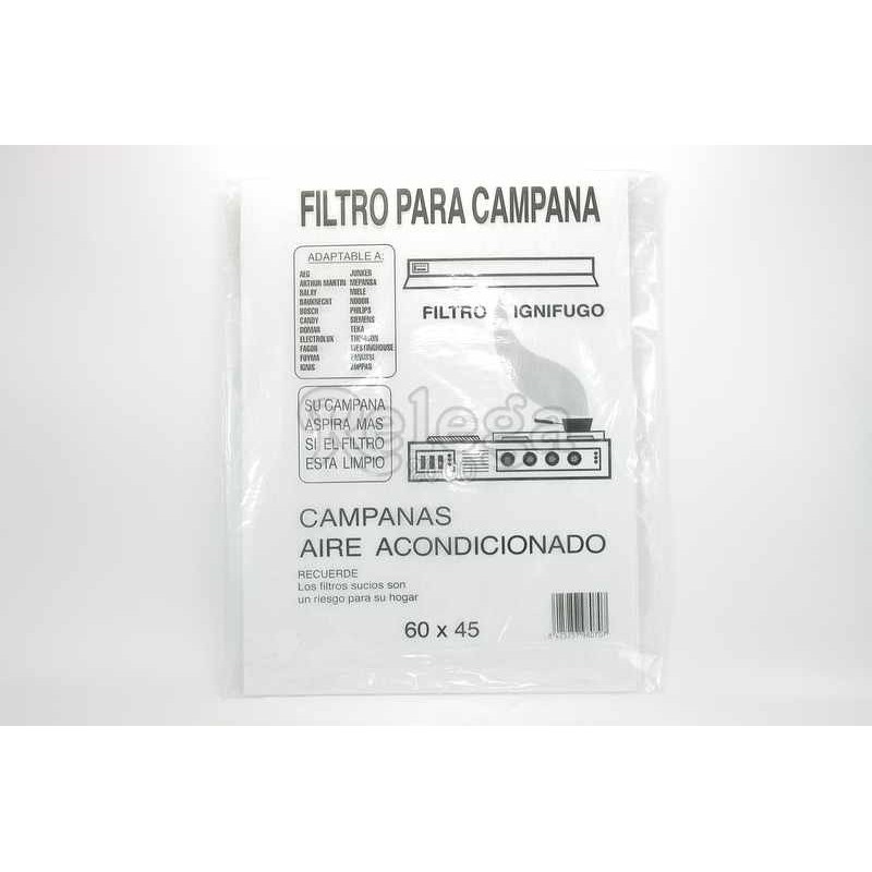 Filtro De Papel Para Campana Extractora 60 x 45 cm. - Filtros