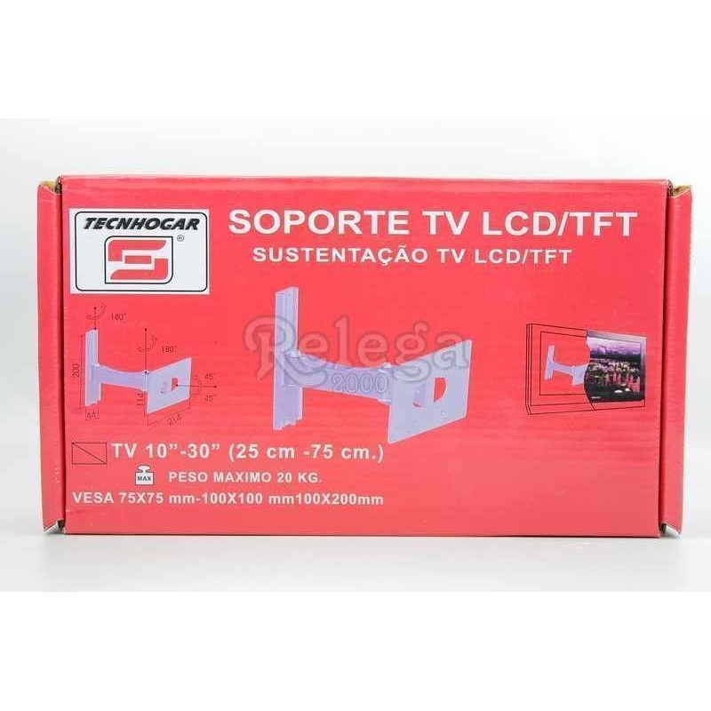 Soporte televisión LCD-TFT 10-30 in brazo corto