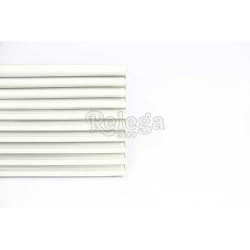 Rejilla ventilación frigo aluminio blanca 60cm